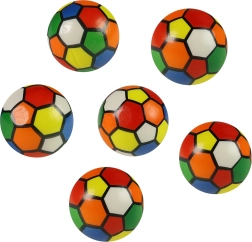 Цветна пяна топче 6 см