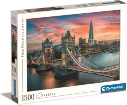 Пъзел 1500 части CLEMENTONI – Лондон по здрач
