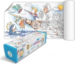 Плакат за оцветяване Пирати