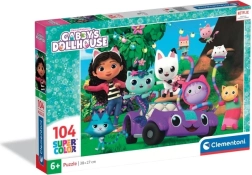 Puzzle 104 pieces – Gabby’s Dollhouse by Clementoni