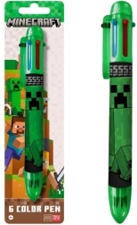 Шестцветна химикалка Minecraft