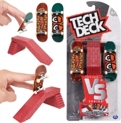 Tech Deck VS Series Krooked комплект фингърбордове с препятствие, 2 бр.