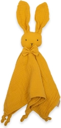 Muslin comforter New Baby Rabbit mustard