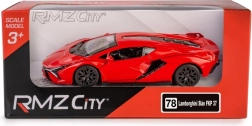 Die-cast car model Lamborghini Sian 1:39 red