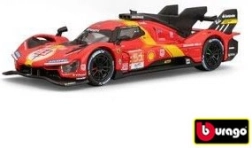 Метален модел Bburago Ferrari 499P 1:43 – победител в 24ч Льо Ман 2023