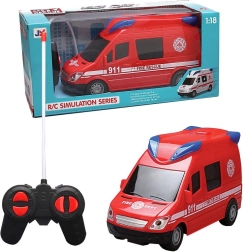 Remote Control Fire Truck with Lights and Sounds