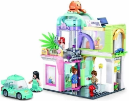 Sluban Metropolis Hotel Crown building set