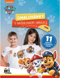 Coloring Book with Iron-On Prints PAW PATROL
