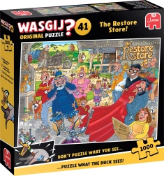 Пъзел WASGIJ 41: Обновяване на магазина, 1000 части