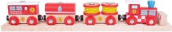Голям пожарен влак Bigjigs Rail