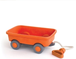 Green Toys оранжево вагонче за деца