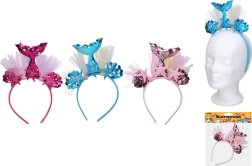 Карнавална диадема Русалка с украшение