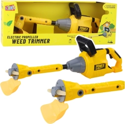 Kids' garden string trimmer with lights and sounds