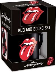The Rolling Stones мъжки подаръчен комплект с чаша и чорапи