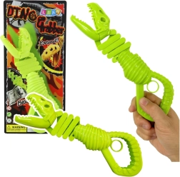 Хапещ скелет на динозавър – зелен грайфер