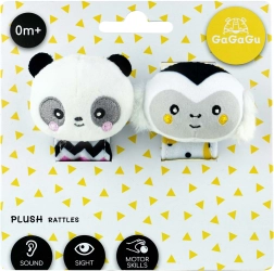 Гривни-дрънкалки GaGaGu Маймунка и Панда