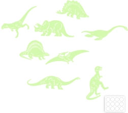 Светещи във тъмното динозавърски фигури