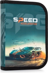 Едноетажен ученически несесер с мотив на кола Oxybag