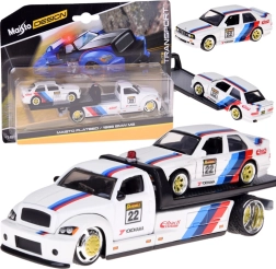 Метален модел 1:64 от Maisto – репатрак с BMW M3 1988