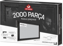 Рамка за пъзел 96x68 см, черна