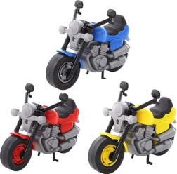 Plastic racing motorcycle for kids
