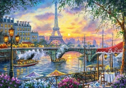 Пъзел 500 части Tea Time in Paris