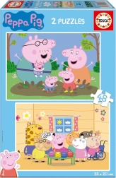 EDUCA Puzzle Peppa Pig 2×48 pieces