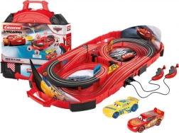 Слот писта Carrera Speed Arena Disney Cars 2,77 m в преносим куфар