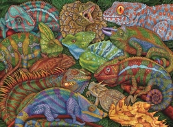Пъзел Ravensburger „Удивителни влечуги“ 300 части