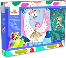 Artissimo XXL креативен комплект – изстъргване, металическо фолио и брокат: вълшебни истории