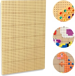 Masterkidz Креативна стенна STEM табла 120x80 см без монтажен панел
