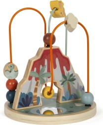 Моторичен лабиринт с огледалце с мотив динозаври от Small Foot