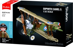 Сглобяем модел на двуплощник Sopwith - Model Bricks