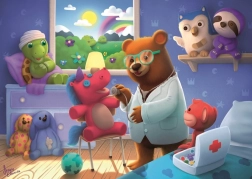 Пъзел Ravensburger „Плюшена спешна помощ“ – 35 части