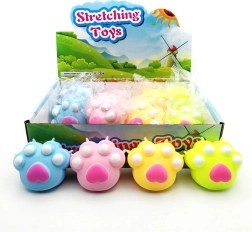 Забавна стискаща котешка лапичка антистрес играчка