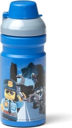 Lego City детска бутилка за пиене синя 390 ml