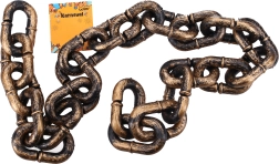 Carnival gold chain 1 m