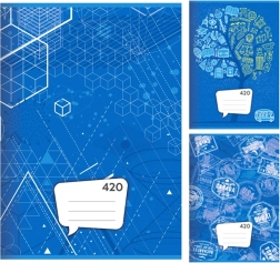 A4 notebook plain 20 sheets