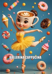 Пъзел Trefl BrainRots: Ballerina Cappucina 200 части