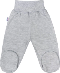 Baby footed leggings NEW BABY Classic II grey