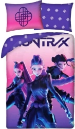 Памучно спално бельо K-Pop Demon Hunters Huntrix 140 × 200 см
