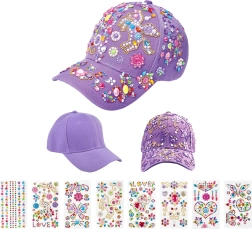Cap for decorating with stickers