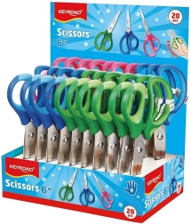 KEYROAD Soft School Scissors 15 cm, assorted - 1 piece