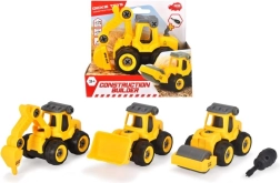 Construction Toy Car with Screwdriver 12.5 cm (4 types)