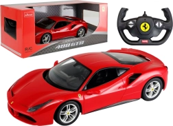 Дистанционно управляем автомобил Ferrari 488 GTB червен