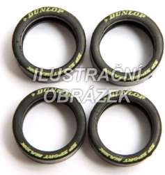 Carrera EVO/D132 Tires for Ford Capri (4 pcs)