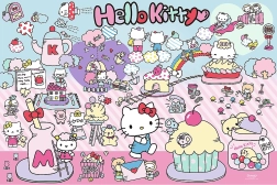 Explore the World Hello Kitty Puzzle 300 pieces