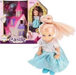 Castle with doll and accessories for children