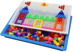 Цветна мозайка с 296 гъбчета