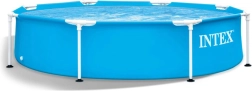 Градински рамков басейн 244 × 51 см Intex Metal Frame